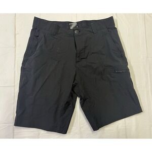 ZeroXposur Shorts Mens 32 Black Utility Zip Pocket 4-Way Stretch
